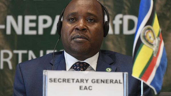 Secretary General of the East African Community Peter Mathuki attends the AU commission coordination committee and strategic partners meeting in Nairobi on January 19, 2023. - Moussa Faki Mahamat called on the economic integration of the African continent, urging that it speaks in one voice - Sputnik International