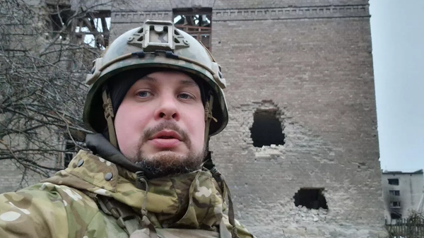 Vladlen Tatarsky, real name Maxim Fomin, Donbass militiaman and war correspondent. - Sputnik International