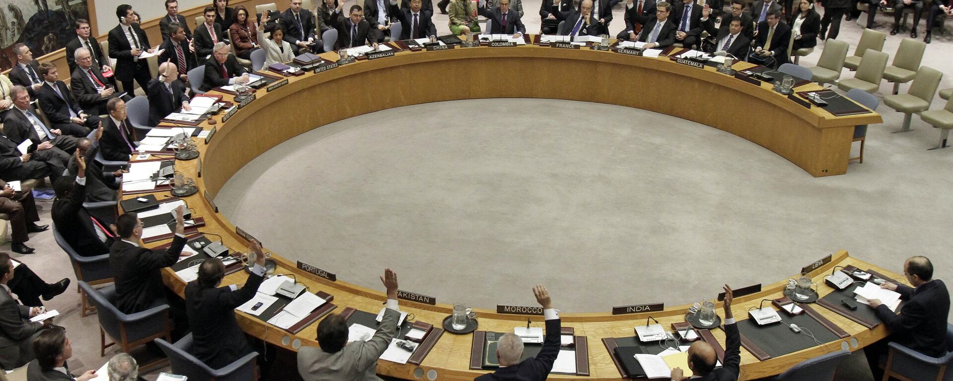 The U.N. Security Council March 12, 2012.  - Sputnik International, 1920, 22.01.2024