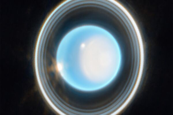 Zoomed-in image of Uranus - Sputnik International