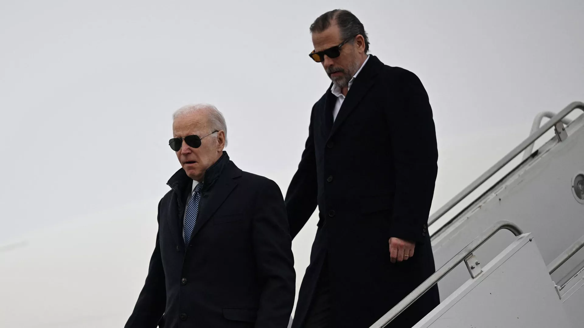 US President Joe Biden, with son Hunter Biden. - Sputnik International, 1920, 18.04.2023