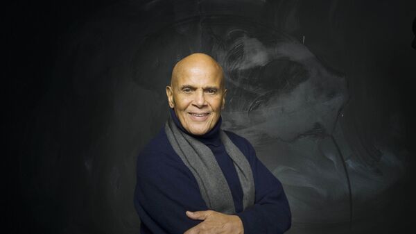Actor, singer and activist Harry Belafonte from the documentary film Sing Your Song, poses for a portrait during the Sundance Film Festival in Park City, Utah on Jan. 21, 2011. - Sputnik International