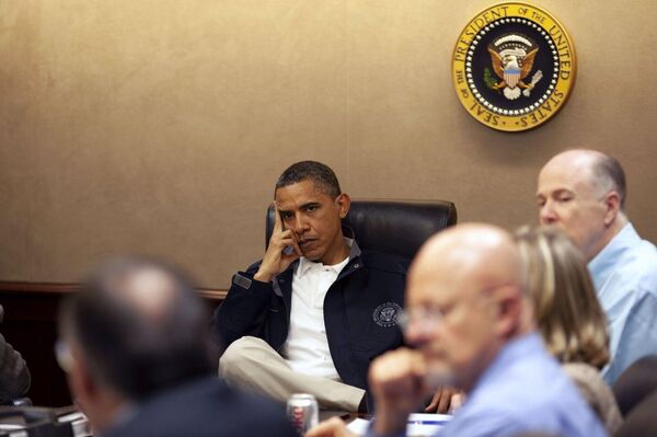 President Obama and his national security team discuss the raid - Sputnik International