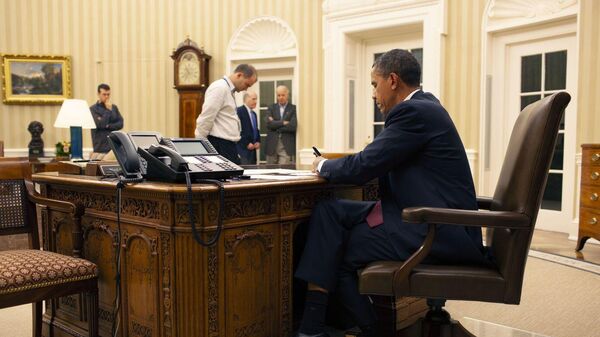 President Obama makes last minute changes to his speech - Sputnik International