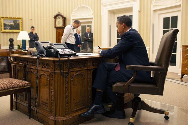 President Obama makes last minute changes to his speech - Sputnik International
