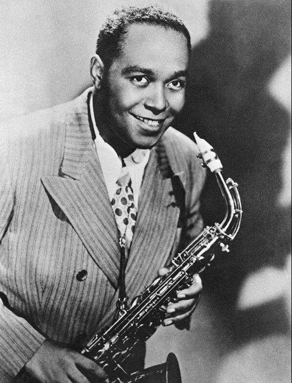 An undated photo of American alto saxophonist and jazz composer Charlie Parker, also known under the stage name &quot;Bird.&quot; He is considered to be the initiator of bebop and one of the fathers of modern jazz. - Sputnik International