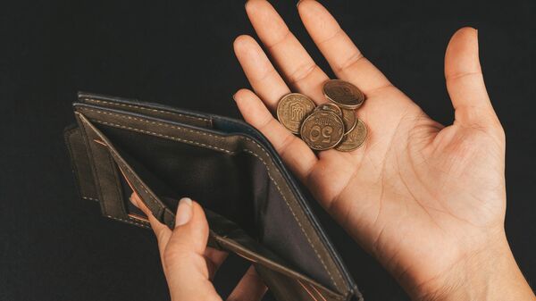 Empty wallet and several coins. - Sputnik International