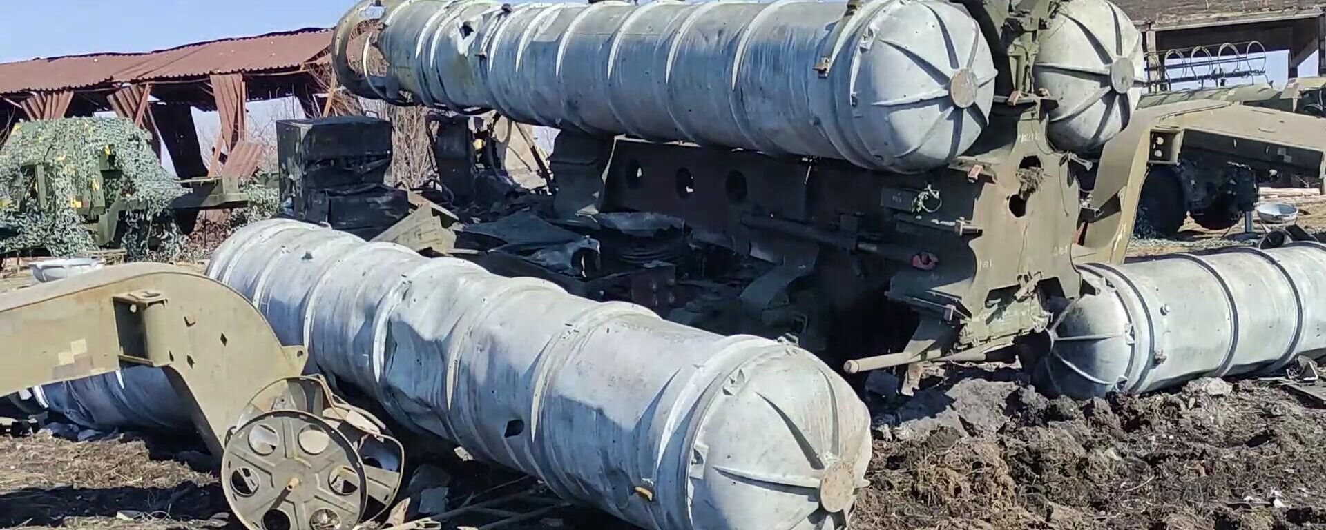 The Armed Forces of Ukraine's S-300 missile system destroyed by Russian troops. File photo - Sputnik International, 1920, 09.05.2023