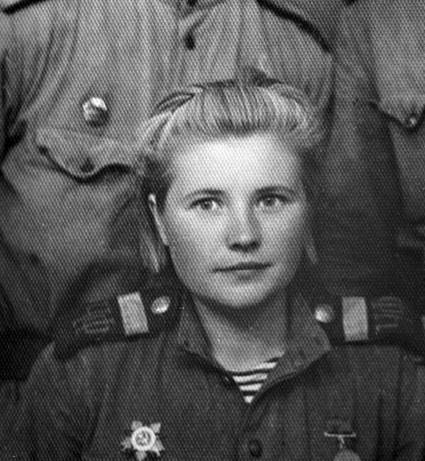 Ekaterina Mikhailova (Demina) - A medical instructor and the only woman to serve in the Marine Corps, who was decorated as a Hero of the Soviet Union. She joined the army at age of 15 (she told everyone she was 18) and served until the Victory over Nazis. - Sputnik International