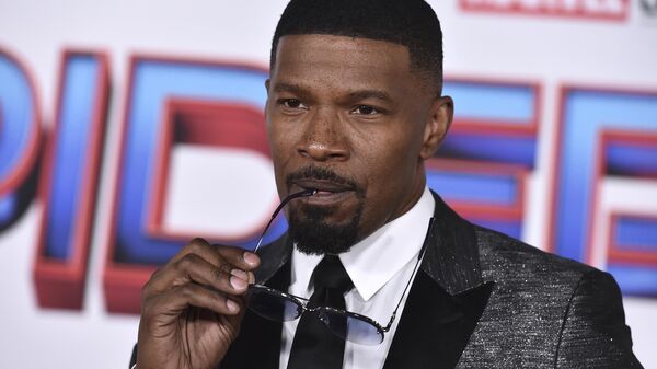 Jamie Foxx arrives at the premiere of Spider-Man: No Way Home at the Regency Village Theater on Monday, Dec. 13, 2021, in Los Angeles. - Sputnik International