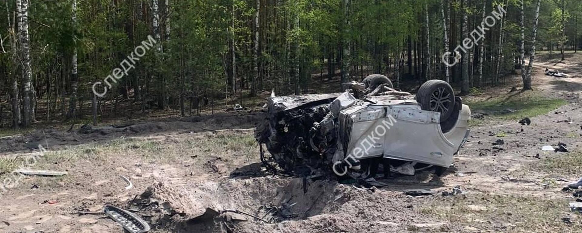The car of Russian author, journalist and politician Zakhar Prilepin was blown up on a highway in Nizhny Novgorod - Sputnik International, 1920, 07.05.2023