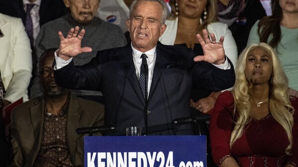 Robert F Kennedy Jr., speaks during a campaign event to launch his 2024 presidential bid. - Sputnik International