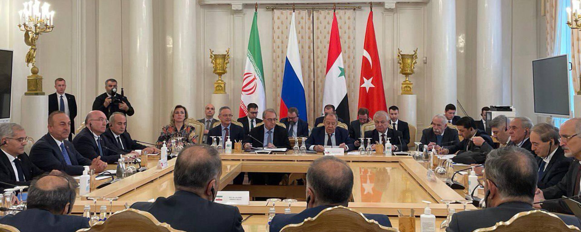 Lavrov Meets With Iranian, Turkish, Syrian Counterparts in Moscow - Sputnik International, 1920, 10.05.2023