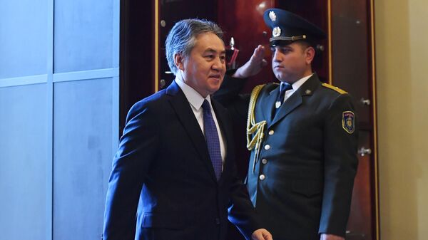 Kyrgyz Foreign Minister Zheenbek Kulubaev - Sputnik International