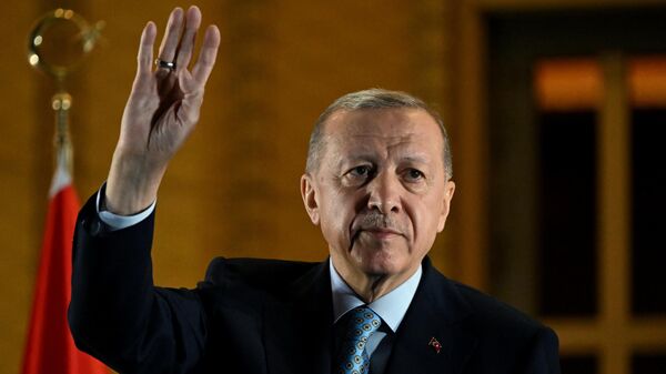Turkish President Tayyip Erdogan  - Sputnik International