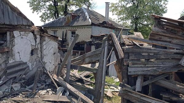 Novopetrovka (Belgorod Region) Shelling by Ukraine - Sputnik International