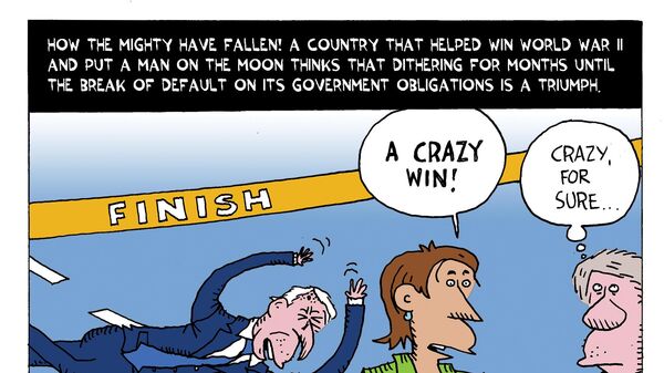 Biden's Debt Ceiling Triumph - Sputnik International
