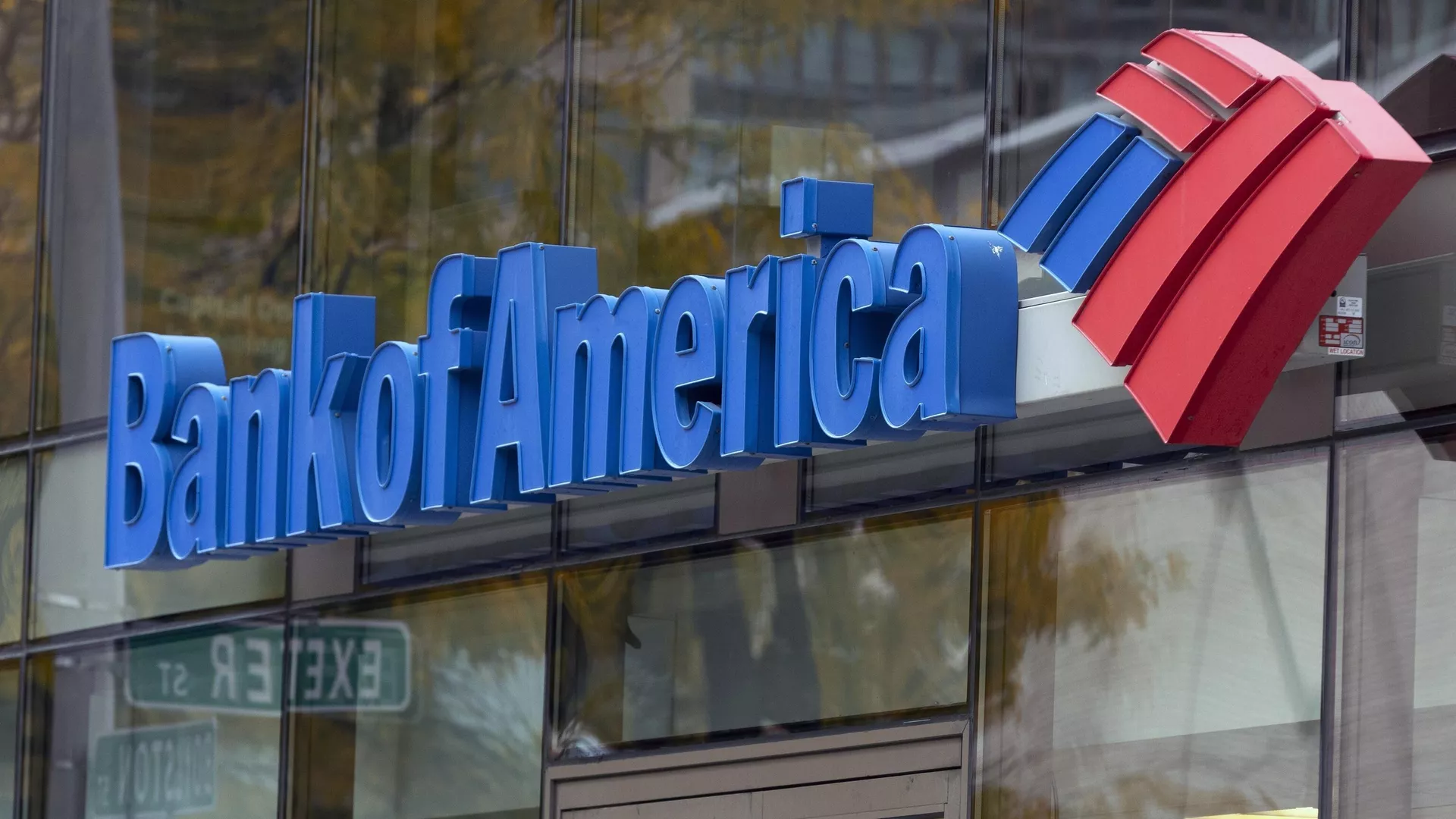 The Bank of America logo is seen on a branch office, Oct. 14, 2022, in Boston. - Sputnik International, 1920, 04.06.2023