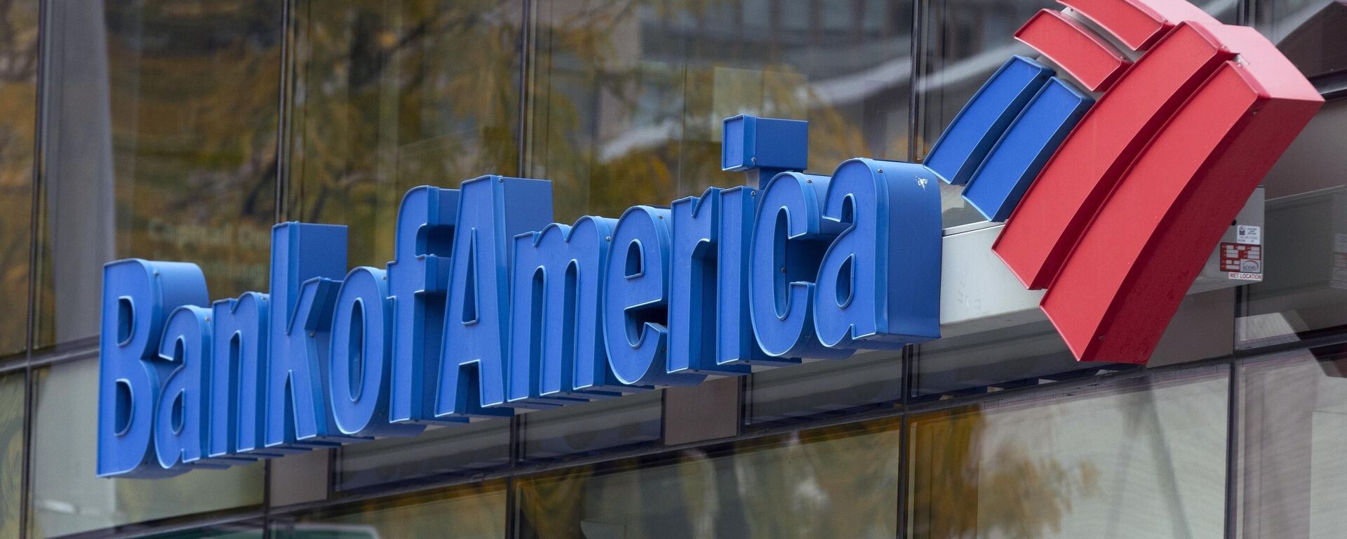 The Bank of America logo is seen on a branch office, Oct. 14, 2022, in Boston. - Sputnik International, 1920, 04.06.2023