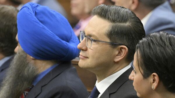 Pierre Poilievre, leader of the Opposition in the House of Commons - Sputnik International