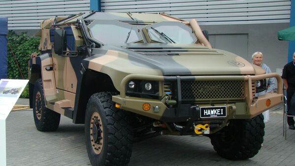 Hawkei armored vehicle - Sputnik International