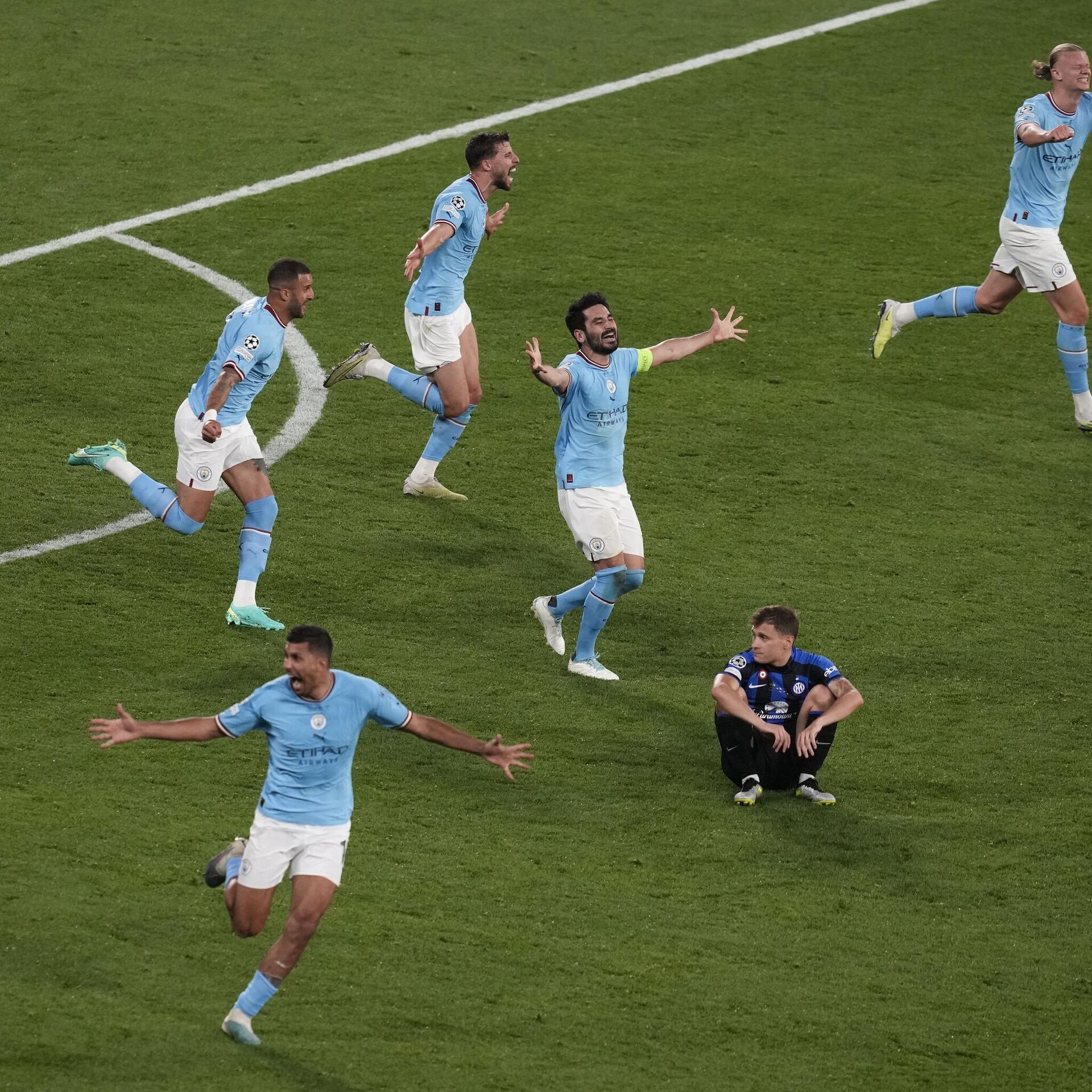 Man City beat Inter Milan 1-0 to win first Champions League title