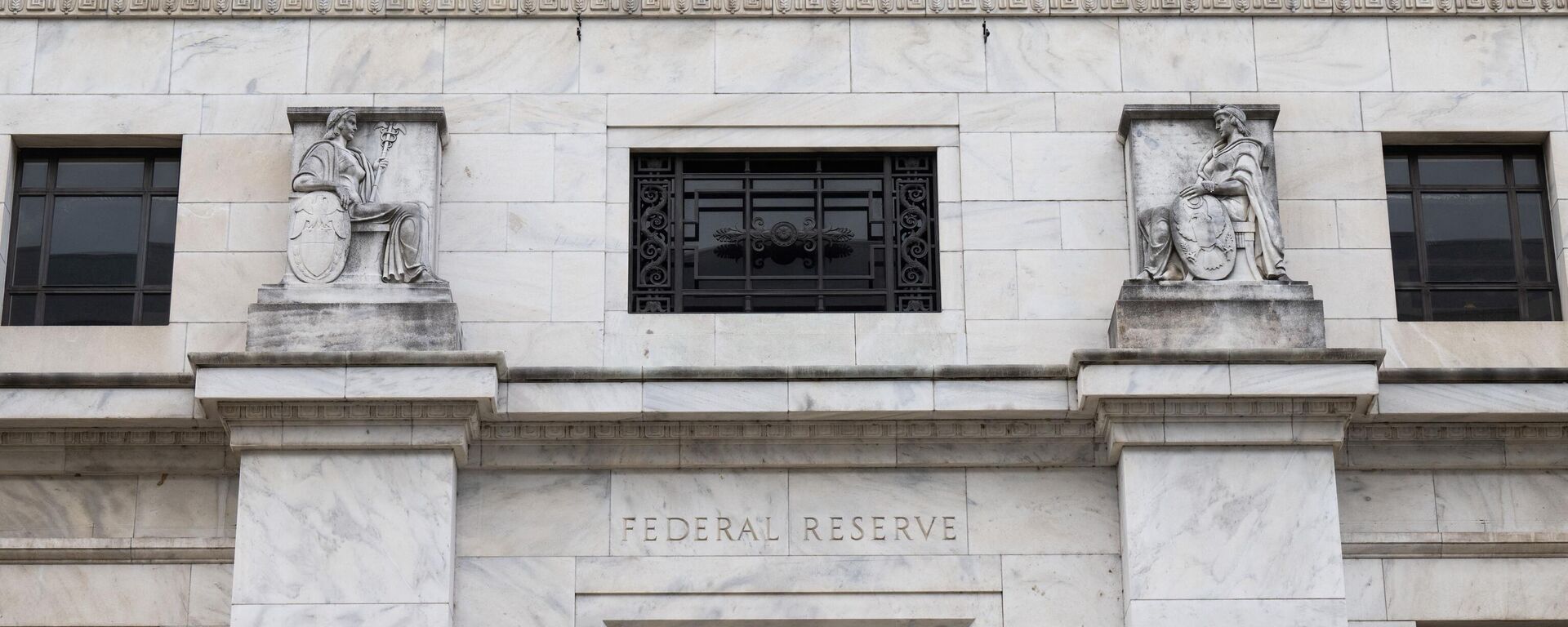 The US Federal Reserve Building is seen in Washington, DC, May 3, 2023.  - Sputnik International, 1920, 14.06.2023