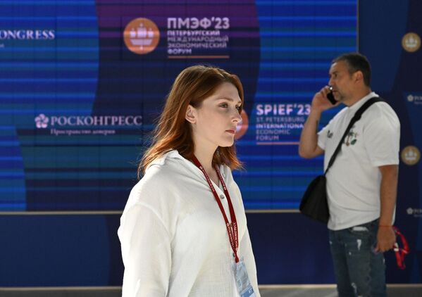 In accordance with the desires of Russia&#x27;s President Vladimir Putin, special attention will be paid this year to topics related to changes taking place in the labor market.Above: Delegates gather at SPIEF 2023. - Sputnik International
