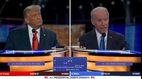 AI Donald Trump versus AI Joe Biden - Sputnik International