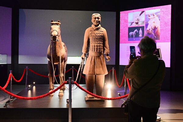 Above: The &#x27;Terracotta Army. Immortal Warriors of China&#x27; exhibition in St Petersburg. - Sputnik International