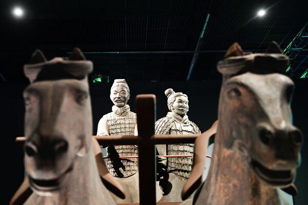 The exhibition will be open to the public until 14 January 2024.Above: The &#x27;Terracotta Army. Immortal Warriors of China&#x27; exhibition in St Petersburg. - Sputnik International