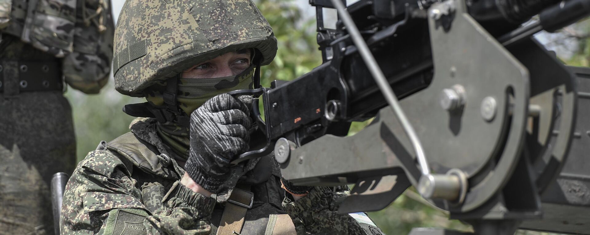 A Russian serviceman seen in the Moscow special military operation zone in Ukraine. File photo - Sputnik International, 1920, 18.06.2023
