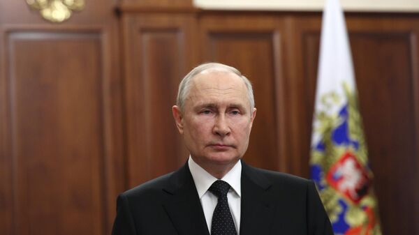 Putin: Mutiny Organizers Wanted Russian Soldiers to Kill Each Other, Kiev Wanted the Same