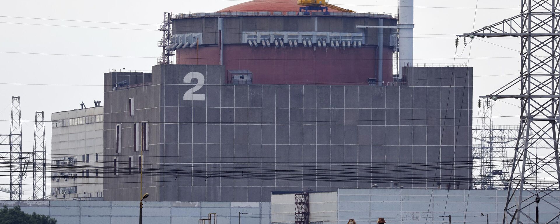 Zaporozhye nuclear power plant located near Energodar. File photo - Sputnik International, 1920, 07.04.2024