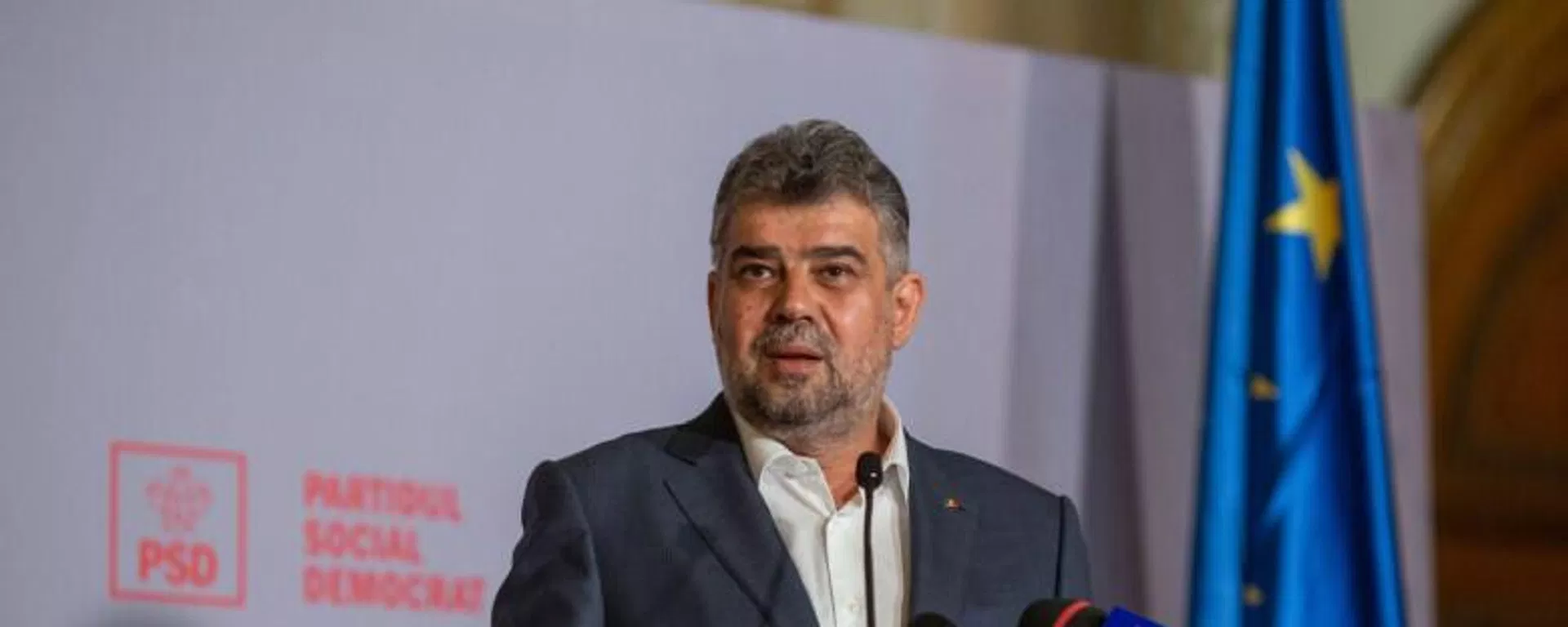 Romanian Prime Minister Marcel Ciolacu 2021 - Sputnik International, 1920, 05.07.2023