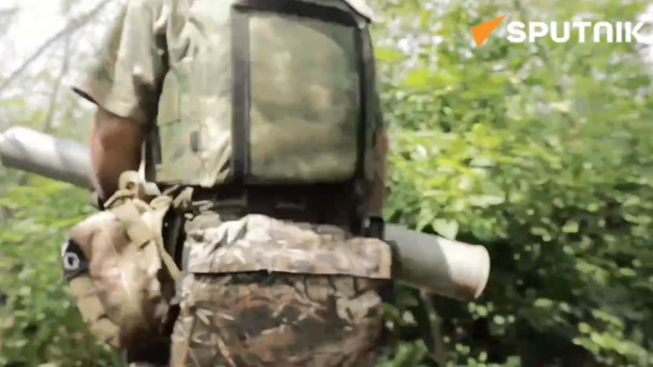Footage revealing Rapira anti-tank guns’ firepower in action in the special military operation zone - Sputnik International
