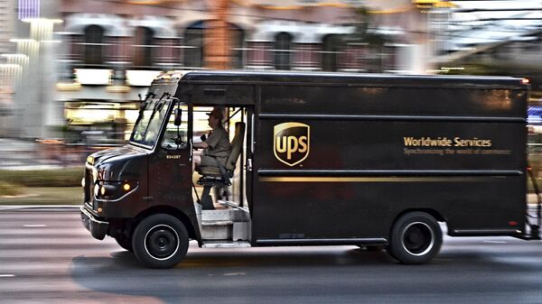 UPS delivery truck - Sputnik International