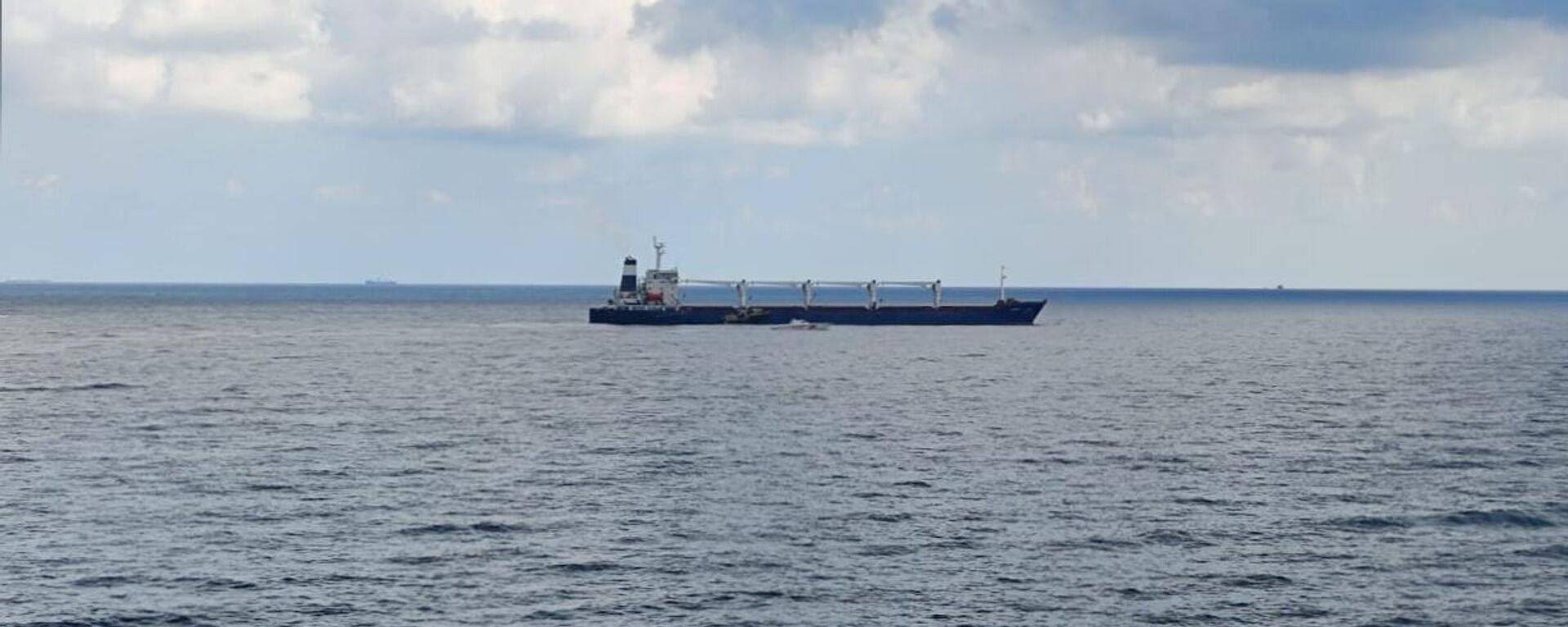 A vessel carrying corn from Ukraine, is seen in the Black Sea - Sputnik International, 1920, 16.06.2024