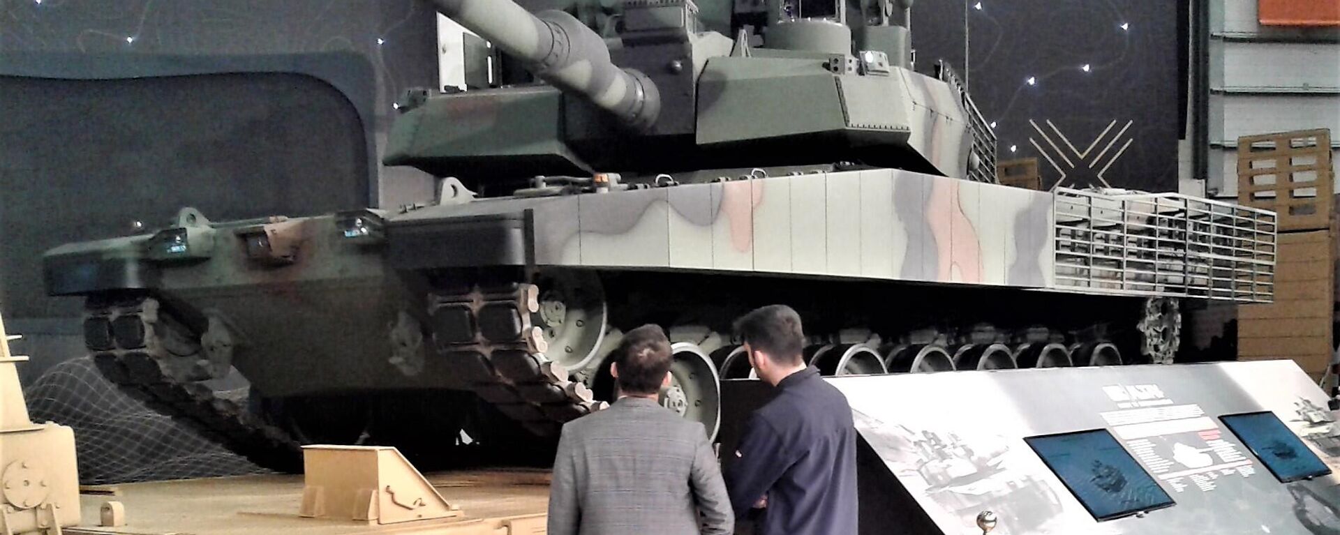 Main battle tank Altay of Otokar at the IDEF 2019 in Istanbul, Turkey. - Sputnik International, 1920, 26.07.2023