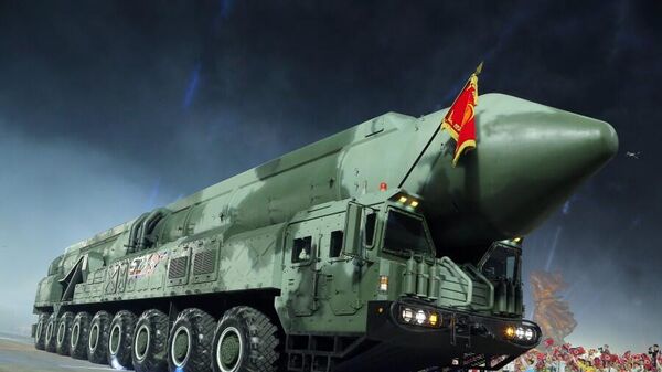 A North Korean intercontinental ballistic missile - Sputnik International
