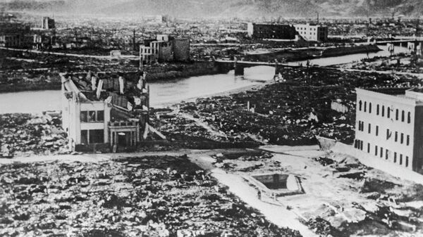 Hiroshima after the US atomic bombing. WWII (1938-1945). - Sputnik International