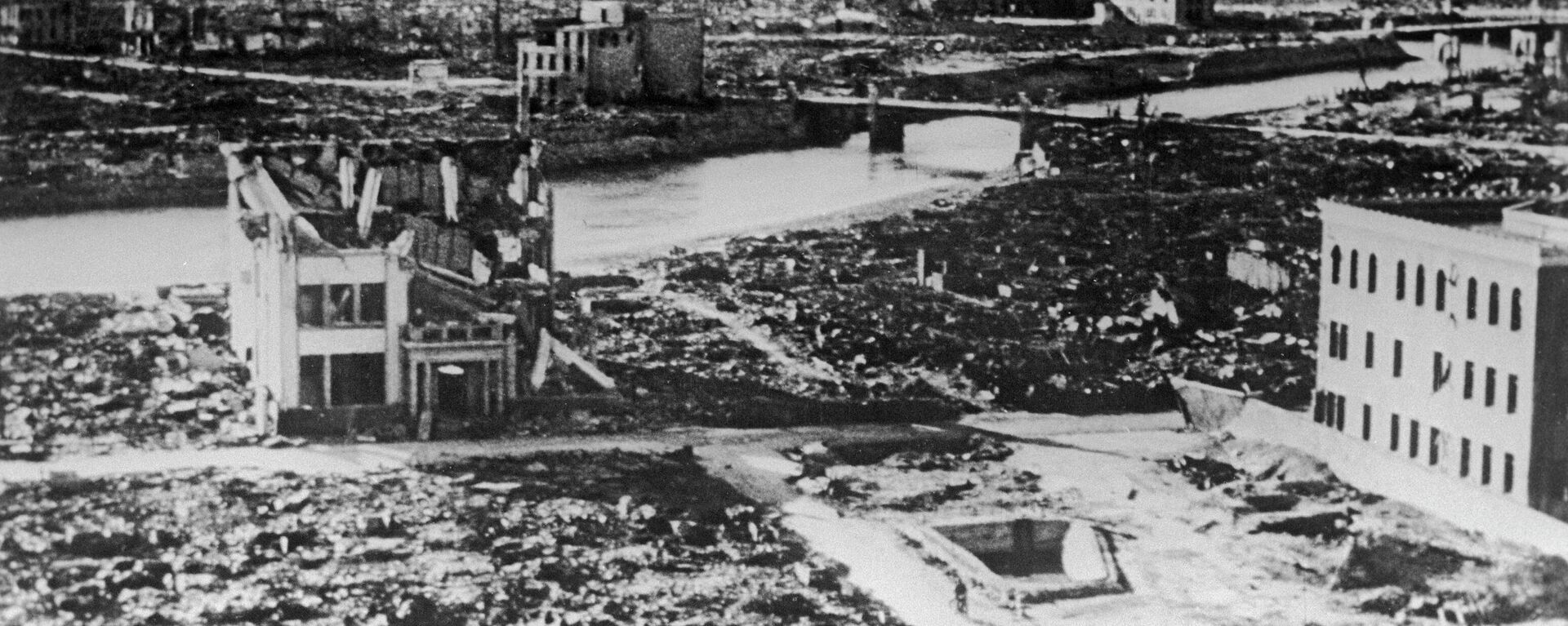 Hiroshima after the US atomic bombing. WWII (1938-1945). - Sputnik International, 1920, 16.08.2024