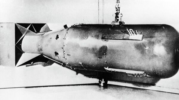 The Little Boy atomic bomb dropped on Hiroshima. A photo taken in August 1945. - Sputnik International