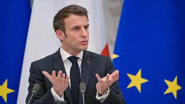 French President Emmanuel Macron - Sputnik International