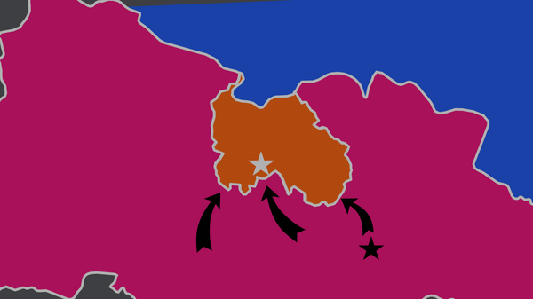 Ossetia conflict ingraphic cover - Sputnik International