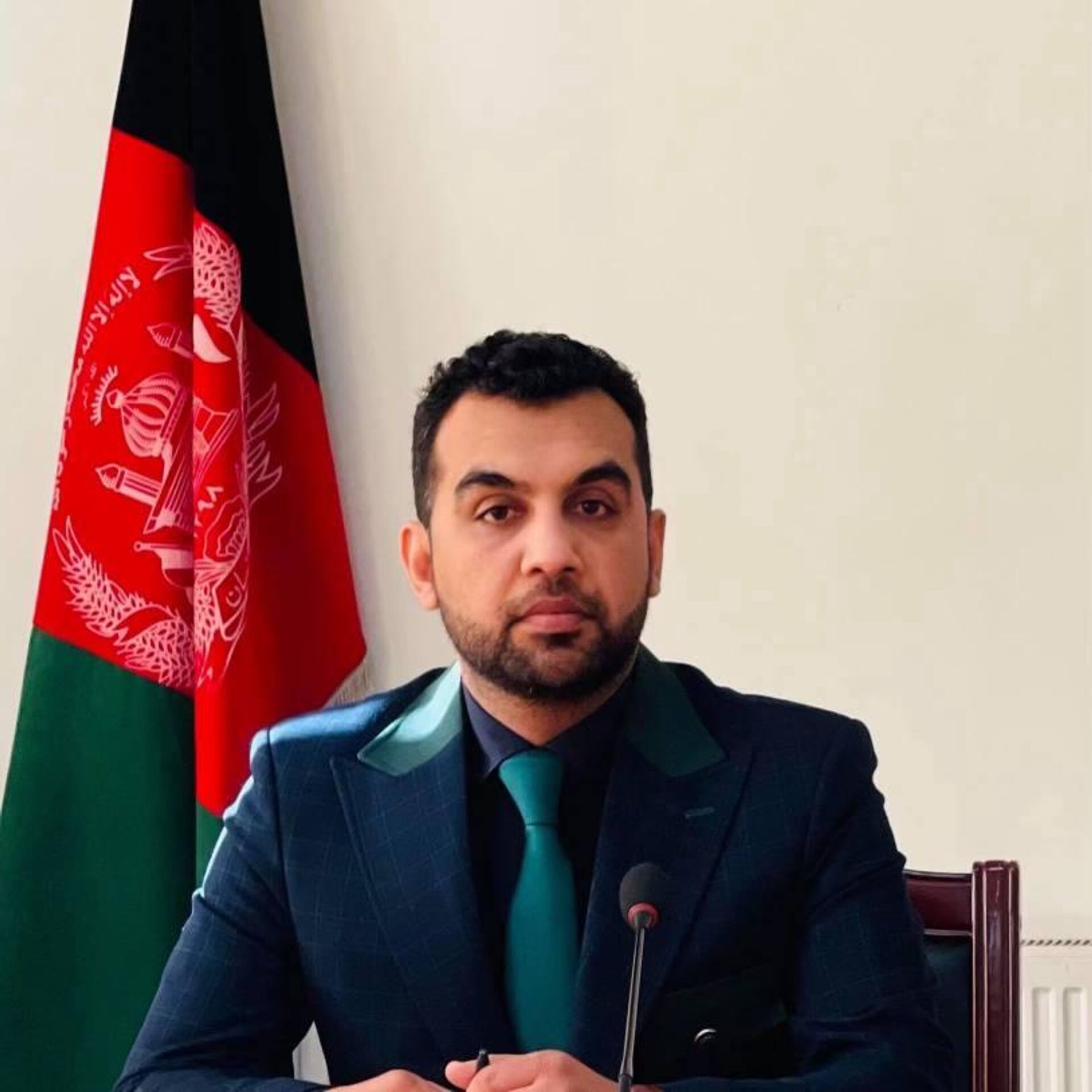 Ajmal Hussainkhail, an Afghan national who previously served as the director of revenue collection at Afghanistan's Transport Ministry prior to the Taliban's 2021 takeover. - Sputnik International, 1920, 14.08.2023