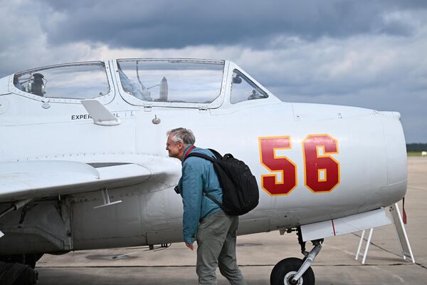 MiG-15 jet fighter exhibited in Kubinka. - Sputnik International