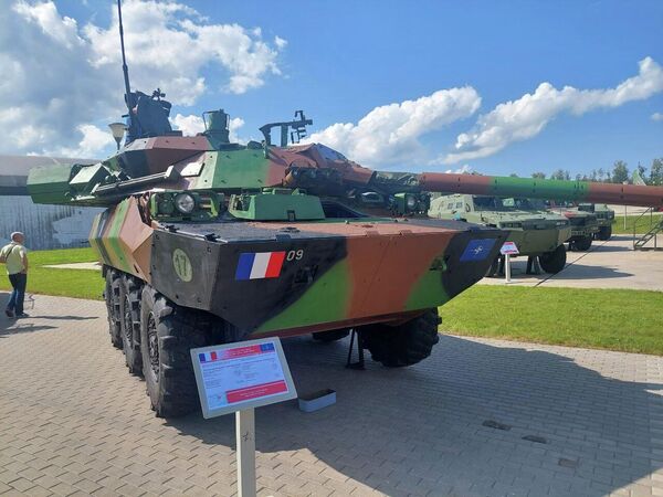 French AMX-10RCR armored fighting vehicle - Sputnik International