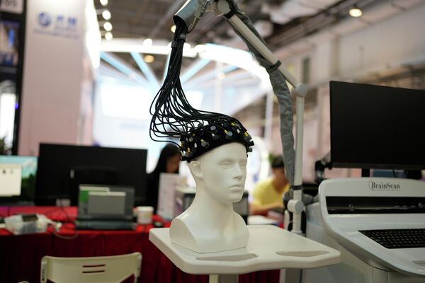 A device for scanning the human brain to help diagnose mental afflictions. - Sputnik International