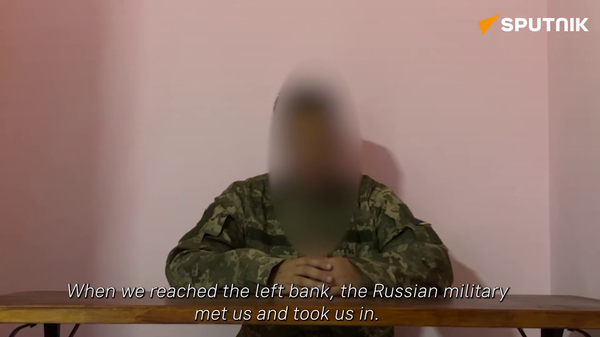 Ukrainian soldier tells why he defected to Russian side - Sputnik International